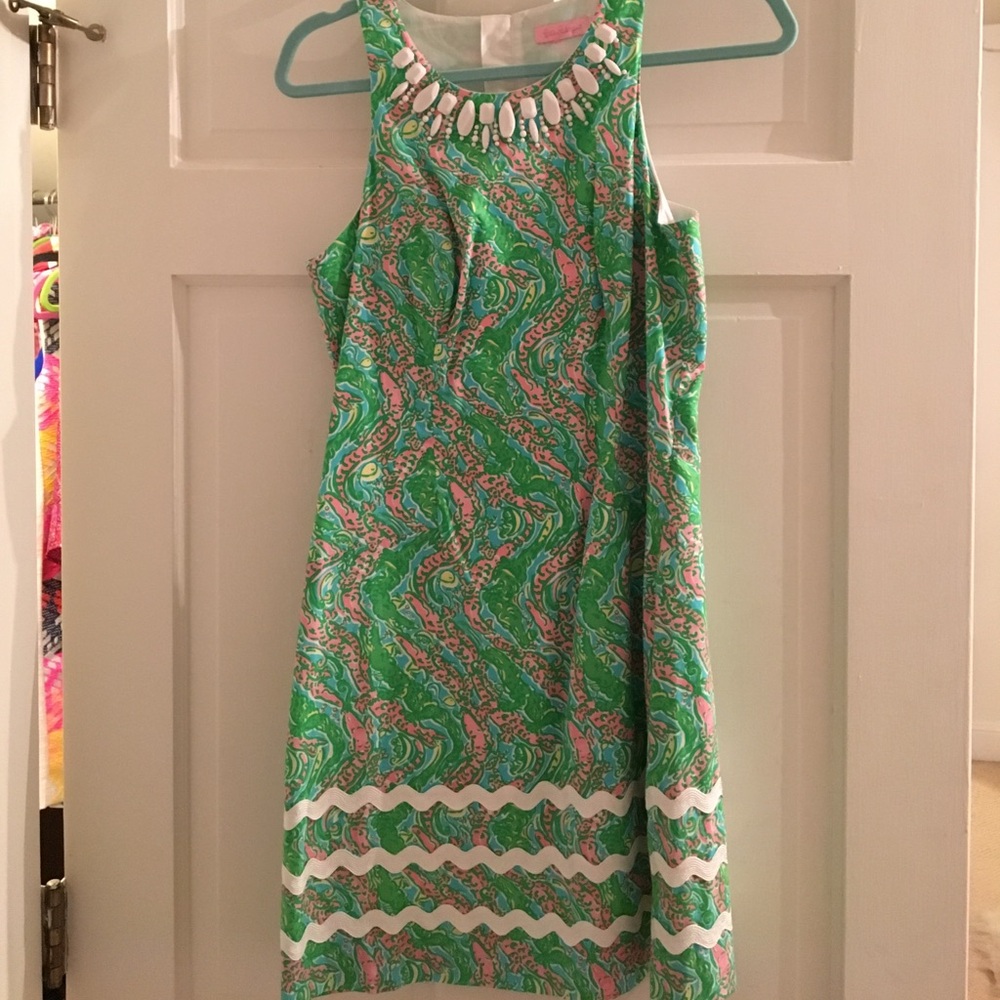 Lilly Pulitzer Alligator Shift Dress
